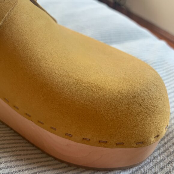 Bryr Zoe Clogs in Fennel Nubuck Sz 8/38: NWOT - Picture 8 of 9